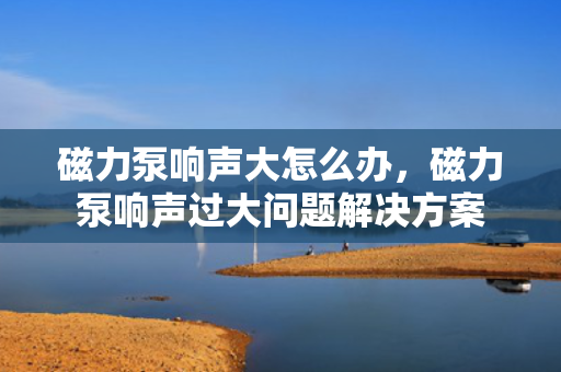 磁力泵响声大怎么办，磁力泵响声过大问题解决方案