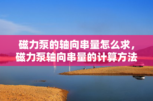 磁力泵的轴向串量怎么求，磁力泵轴向串量的计算方法