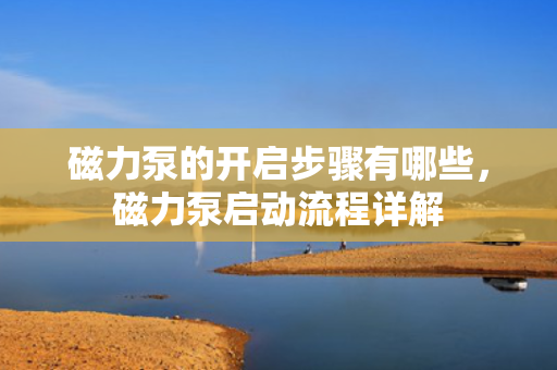 磁力泵的开启步骤有哪些，磁力泵启动流程详解