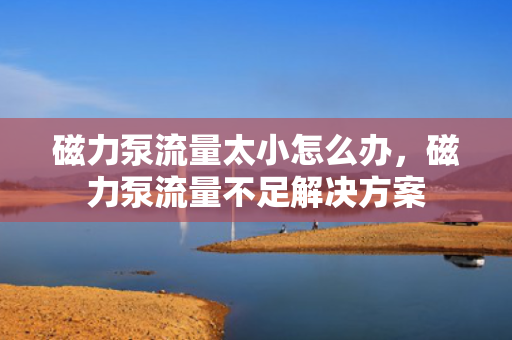 磁力泵流量太小怎么办，磁力泵流量不足解决方案