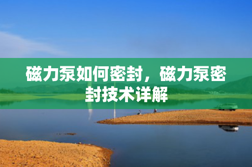磁力泵如何密封，磁力泵密封技术详解