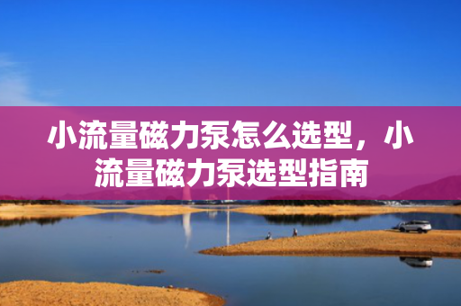 小流量磁力泵怎么选型，小流量磁力泵选型指南