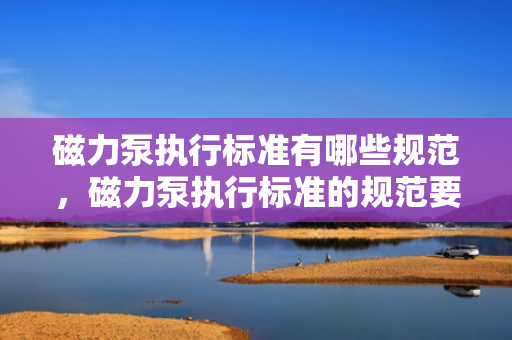 磁力泵执行标准有哪些规范，磁力泵执行标准的规范要求概述