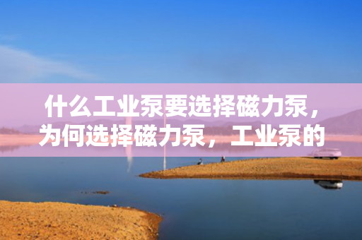 什么工业泵要选择磁力泵，为何选择磁力泵，工业泵的理想之选