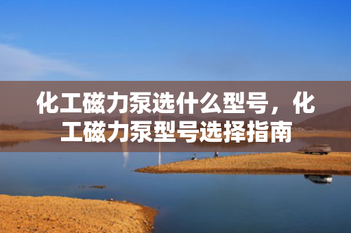 化工磁力泵选什么型号，化工磁力泵型号选择指南