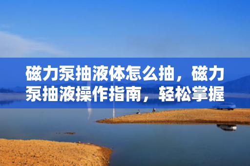 磁力泵抽液体怎么抽，磁力泵抽液操作指南，轻松掌握抽取液体的方法