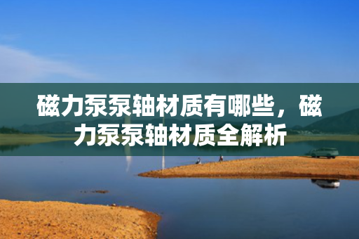 磁力泵泵轴材质有哪些，磁力泵泵轴材质全解析