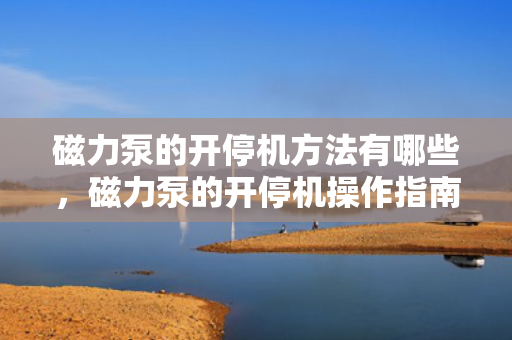 磁力泵的开停机方法有哪些，磁力泵的开停机操作指南