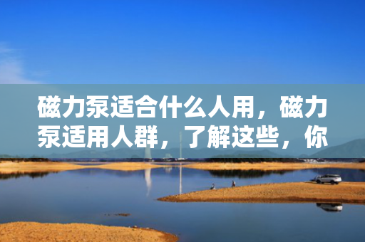 磁力泵适合什么人用，磁力泵适用人群，了解这些，你就知道是否适合使用磁力泵了