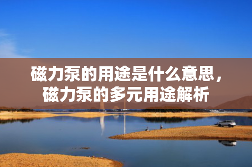 磁力泵的用途是什么意思，磁力泵的多元用途解析