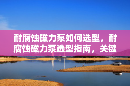 耐腐蚀磁力泵如何选型，耐腐蚀磁力泵选型指南，关键步骤与注意事项