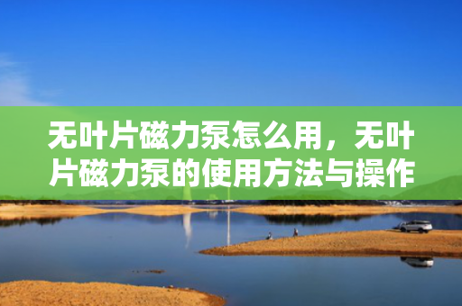 无叶片磁力泵怎么用，无叶片磁力泵的使用方法与操作指南
