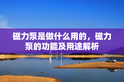 磁力泵是做什么用的，磁力泵的功能及用途解析