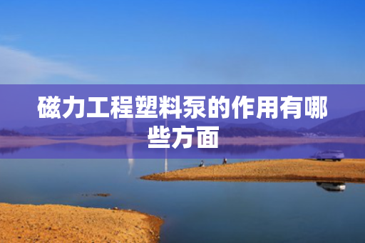 磁力工程塑料泵的作用有哪些方面