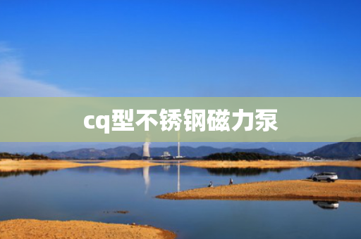 cq型不锈钢磁力泵