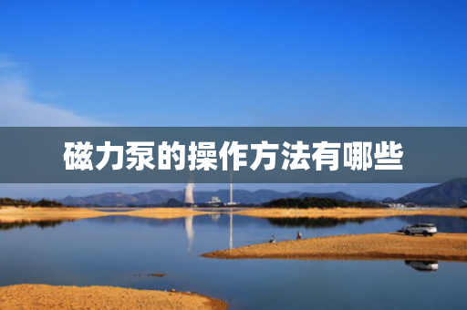 磁力泵的操作方法有哪些