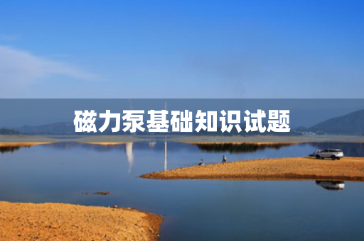 磁力泵基础知识试题