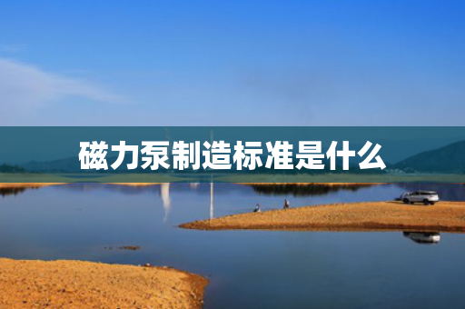磁力泵制造标准是什么