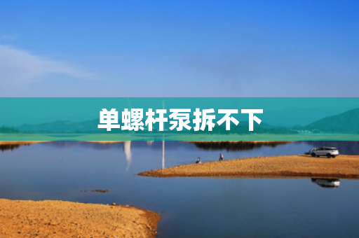 单螺杆泵拆不下
