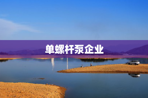 单螺杆泵企业
