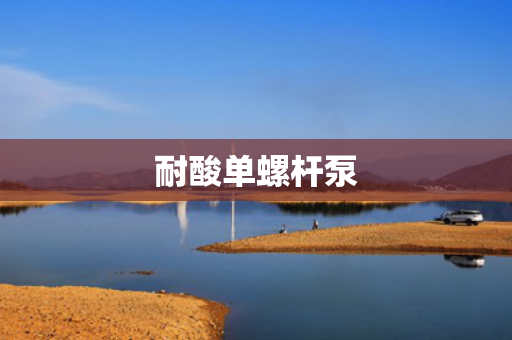 耐酸单螺杆泵