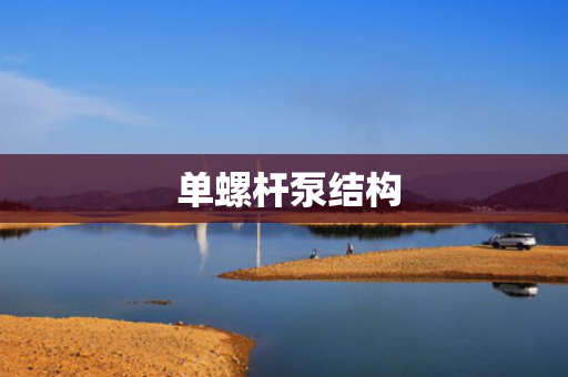  单螺杆泵结构