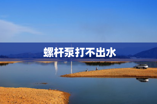  螺杆泵打不出水