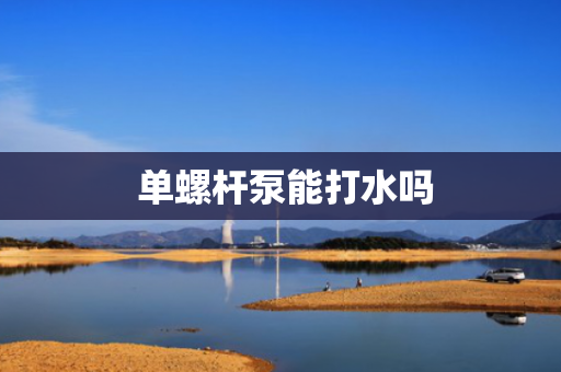  单螺杆泵能打水吗