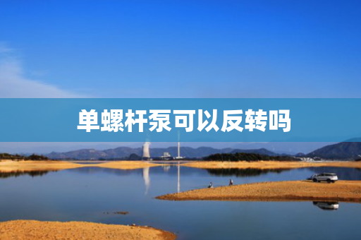  单螺杆泵可以反转吗