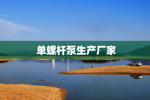  单螺杆泵生产厂家
