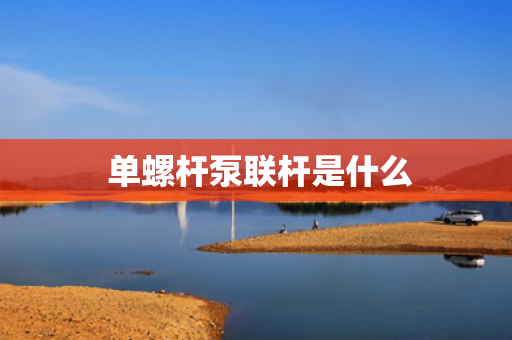  单螺杆泵联杆是什么