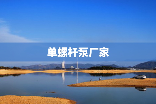单螺杆泵厂家