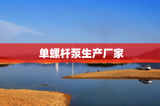  单螺杆泵生产厂家