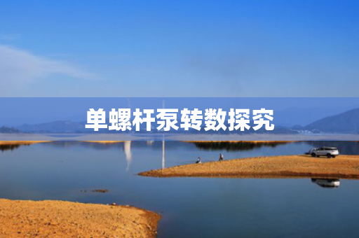 单螺杆泵转数探究