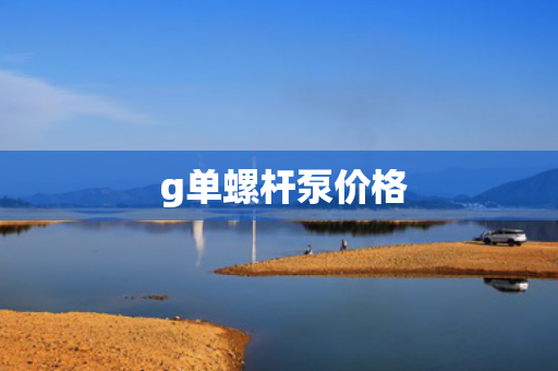  g单螺杆泵价格
