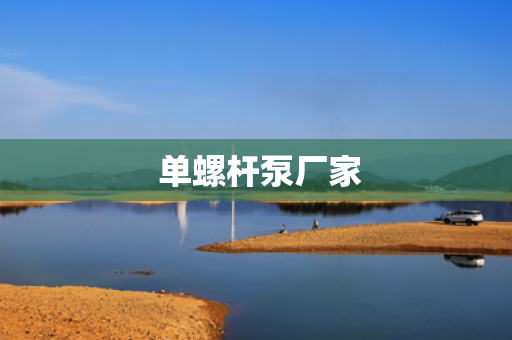  单螺杆泵厂家