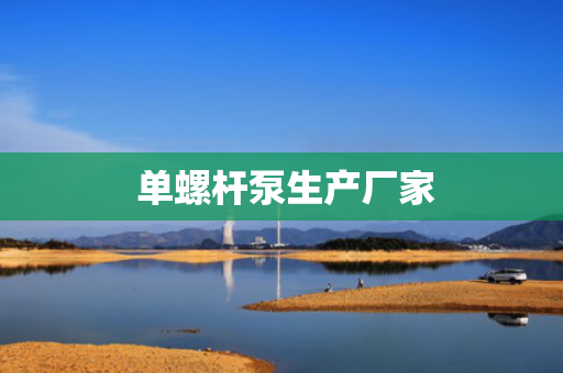  单螺杆泵生产厂家