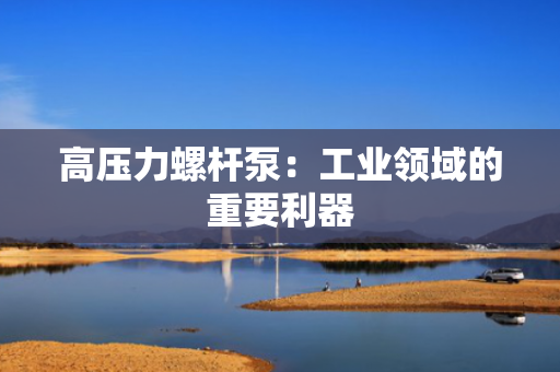 高压力螺杆泵：工业领域的重要利器