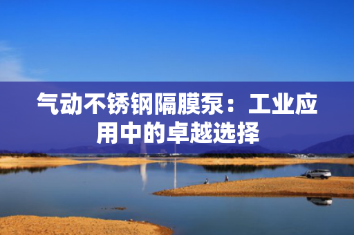 气动不锈钢隔膜泵：工业应用中的卓越选择