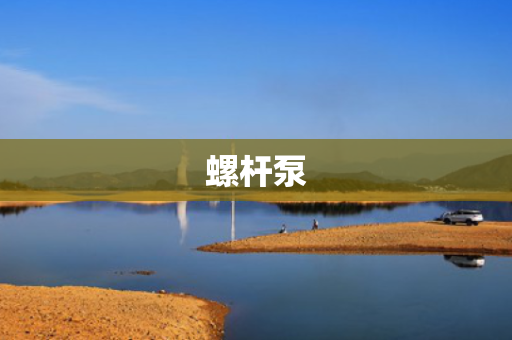 螺杆泵