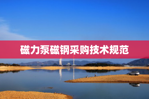 磁力泵磁钢采购技术规范