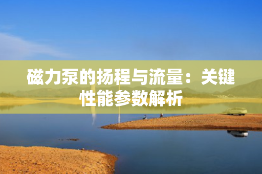 磁力泵的扬程与流量：关键性能参数解析