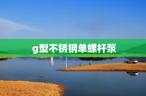  g型不锈钢单螺杆泵