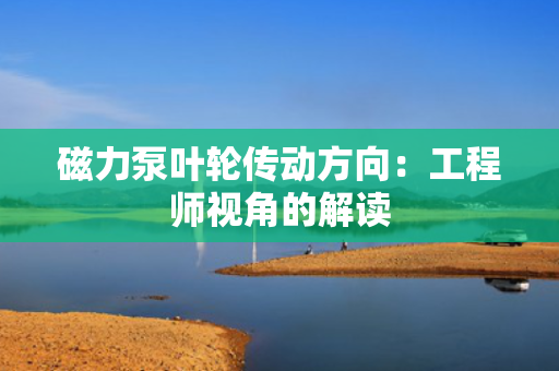 磁力泵叶轮传动方向：工程师视角的解读
