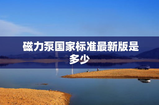  磁力泵国家标准最新版是多少