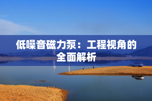 低噪音磁力泵：工程视角的全面解析