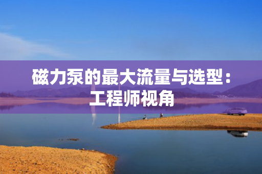磁力泵的最大流量与选型：工程师视角