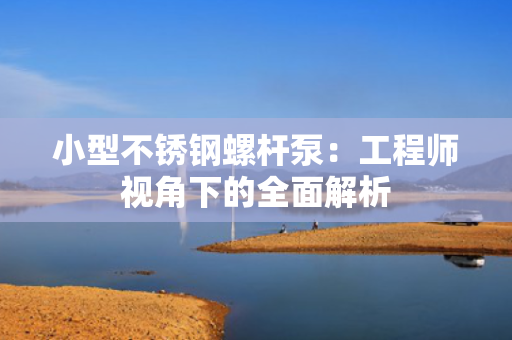 小型不锈钢螺杆泵：工程师视角下的全面解析