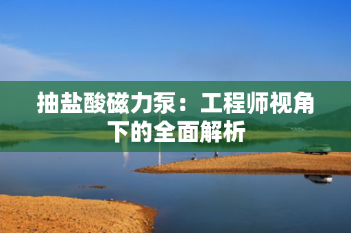 抽盐酸磁力泵：工程师视角下的全面解析