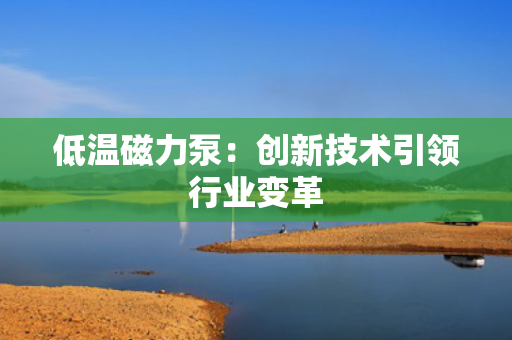 低温磁力泵：创新技术引领行业变革